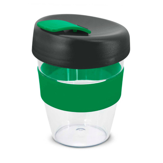 Dark Green Clear Forrest Eco Cups Dark Green
